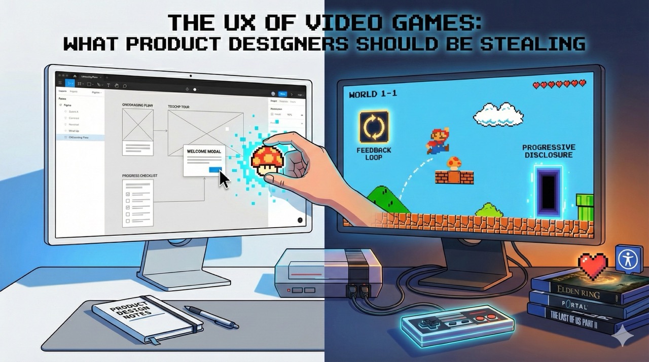 The UX of Video Games: What Product Designers Should Be Stealing | Paul ...